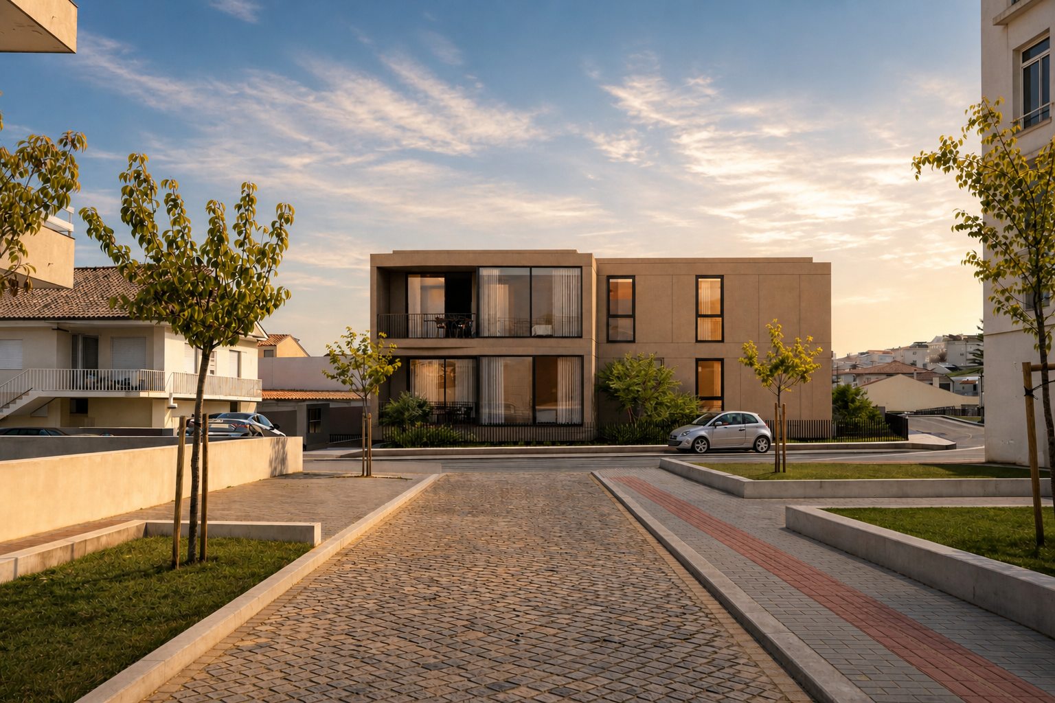 MH Apartments — render exterior, Darque, Viana do Castelo