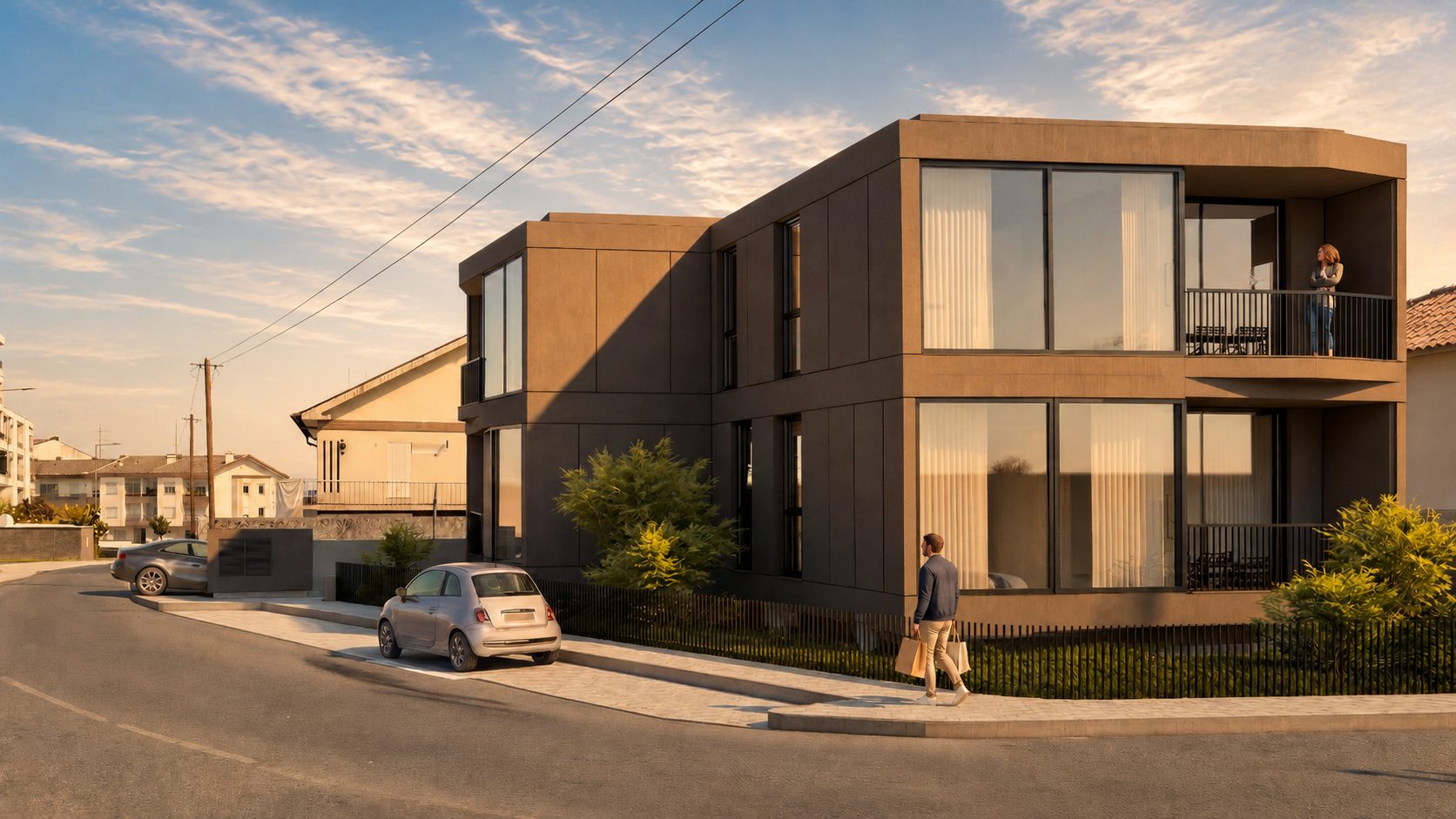 MH Apartments — exterior, vista lateral
