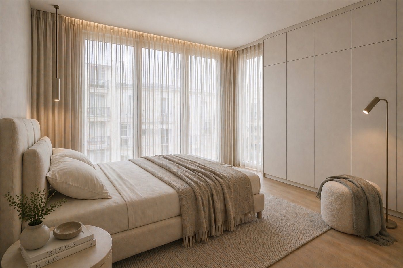 MH Apartments — quarto principal do T2